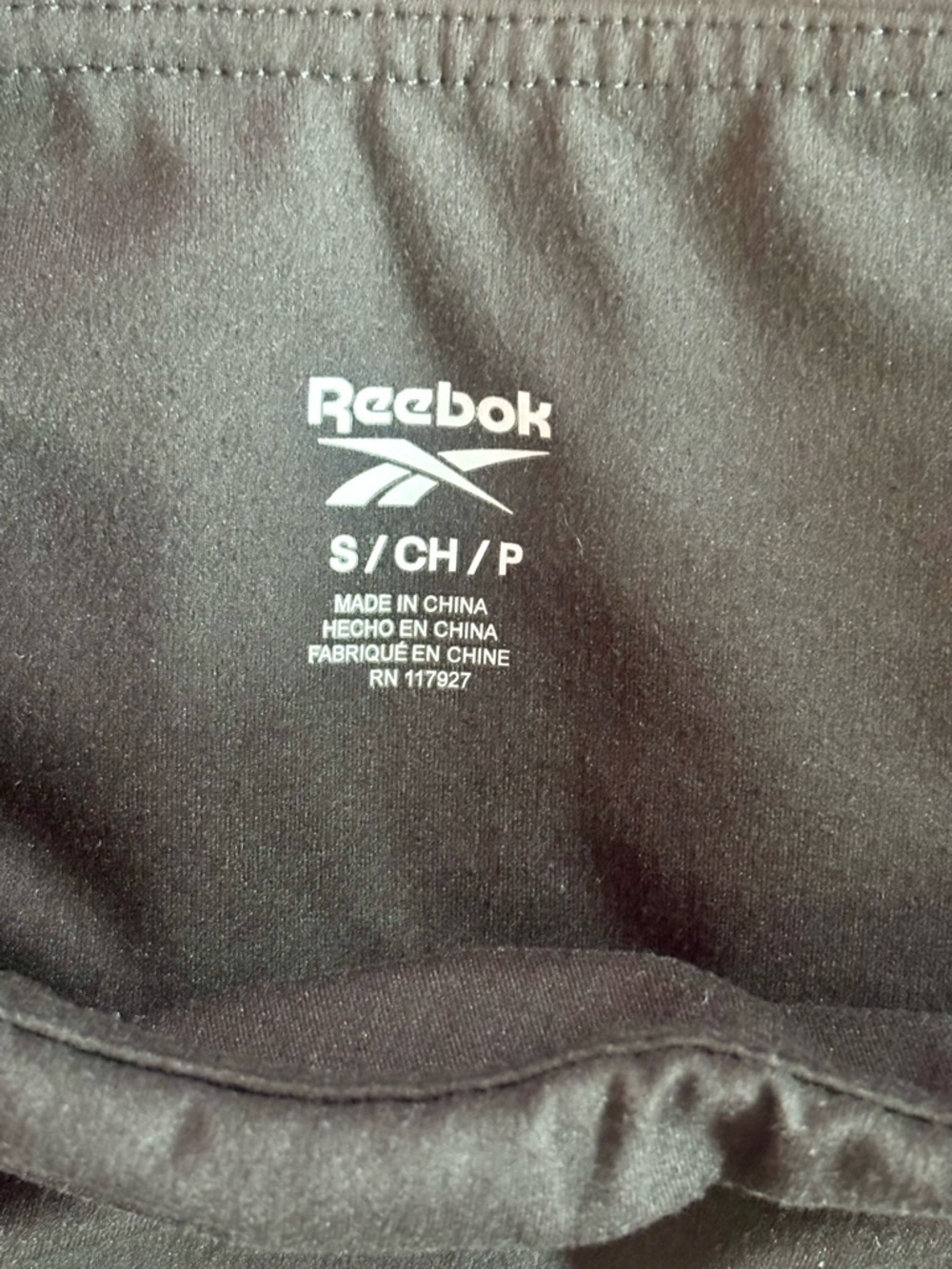 Reebok ladies black high rise explosive powerplay leggings NWT! Size S - Picture 4 of 9